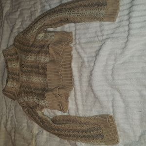 Crop top sweater